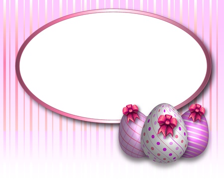 Happy Easter Greetind Cardのイラスト素材