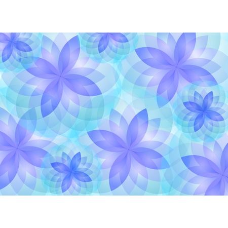 Background abstract lotus flower vectorのイラスト素材