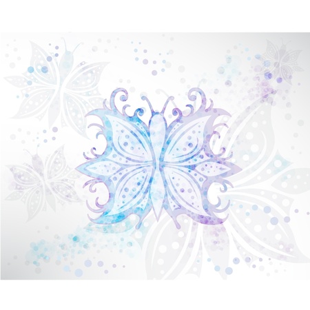 Background Abstract Butterfly のイラスト素材