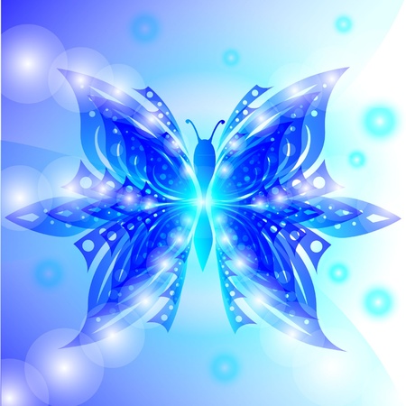 Background Abstract Butterflyのイラスト素材