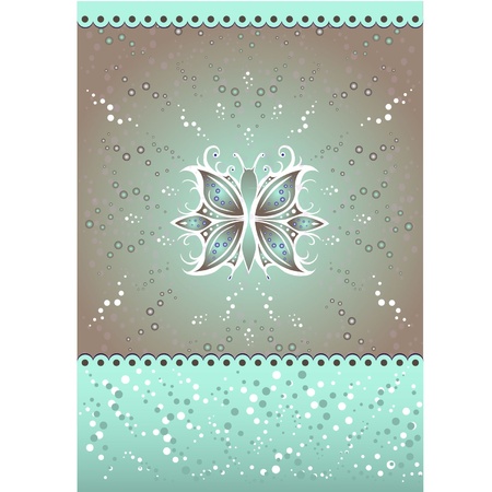 Greeting Cards Abstract Butterfly Vectorのイラスト素材