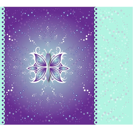 Greeting Cards Abstract Butterflyのイラスト素材