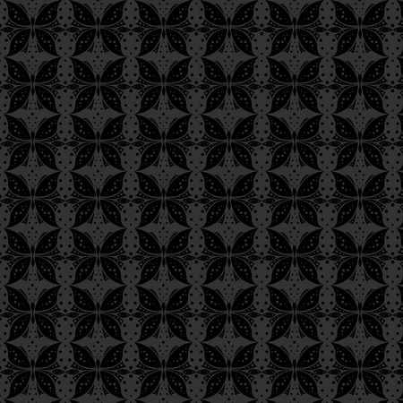 Pattern seamless background with butterflies のイラスト素材