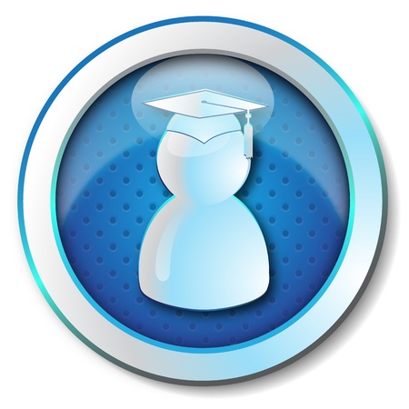 Graduation icon の写真素材