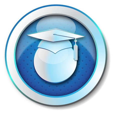 Graduation icon の写真素材