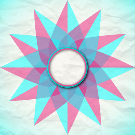 Colorful rounded empty background, graphic design vector eps10のイラスト素材