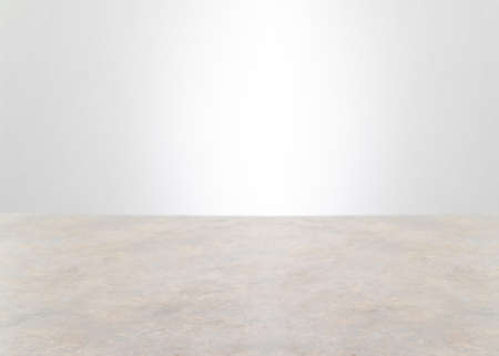 Empty white marble table top and blur wall. Wall Texture Background. Building banner mock up abstract background - can used for display or montage your products.の写真素材