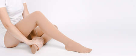 Compression Hosiery. Medical Compression stockings and tights for varicose veins and venouse...