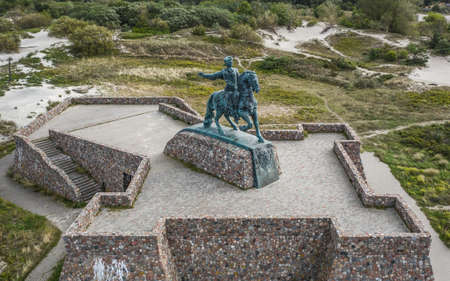 Monument of Empress Elizabeth in Baltiyskのeditorial素材