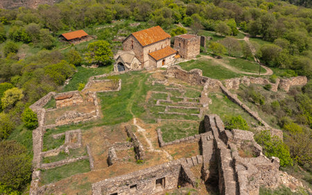 Ruins of the medieval town of Dmanisi