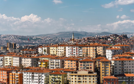 Cityscape of Ankaraの写真素材