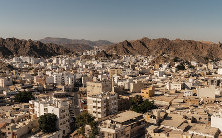 Architecture Old Muscatの写真素材