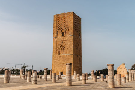 The Historic Hassan Tower in Rabat