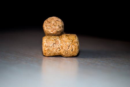 champagne corkの写真素材