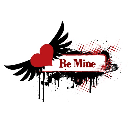 Grungy Valentine s Designのイラスト素材