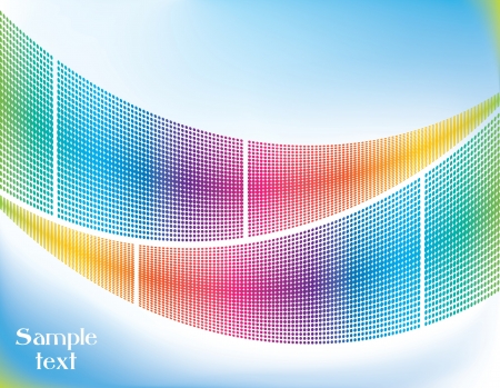 Colorful Background Layoutのイラスト素材