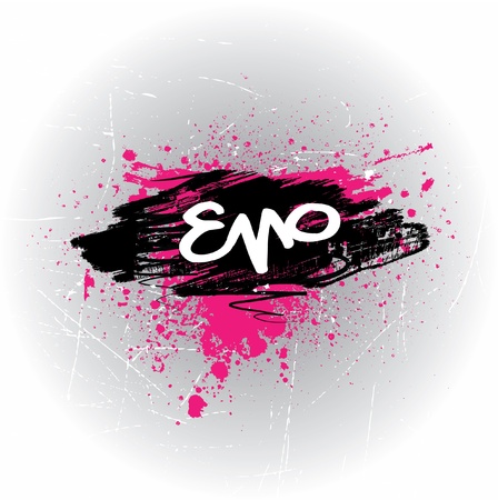 Grunge Emo Designのイラスト素材