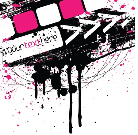 Grunge Abstract Backgroundのイラスト素材