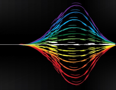 Colorful Lines Backgroundのイラスト素材