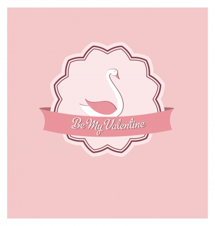 Vintage Valentines Day Designのイラスト素材