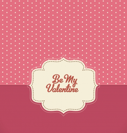 Be My Valentine - Vintage Designのイラスト素材