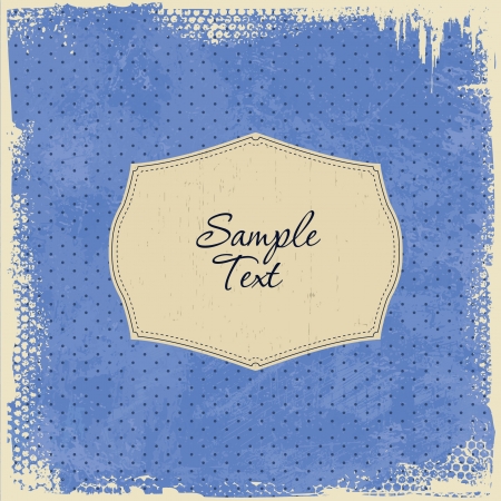 Scrap Template Card - worn grunge designのイラスト素材