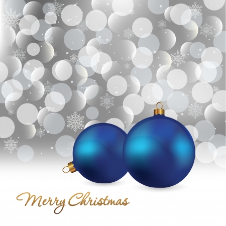 Christmas Background - Festive and Elegant Blueのイラスト素材