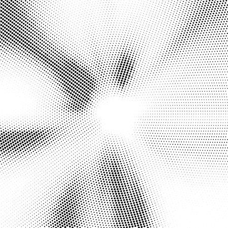 Abstract dotted vector background - Halftone effect - Ideal as halftone background design - Simple black and white colorのイラスト素材