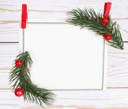 Greeting card merry Christmas hollyday festive moodの写真素材