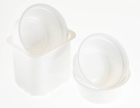 Reuse of empty plastic product packagesの写真素材