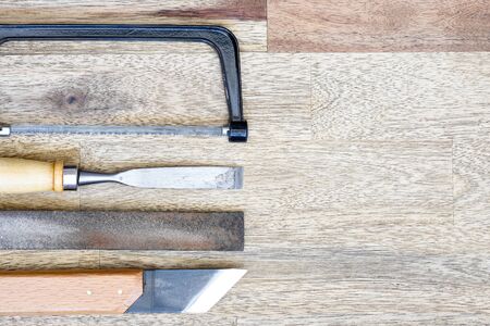 Tools for hobby workshop background