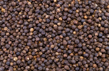 Peas black pepper photographed close upの写真素材