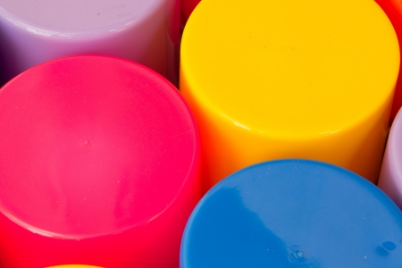Colorful Lid of Spray in boxの写真素材