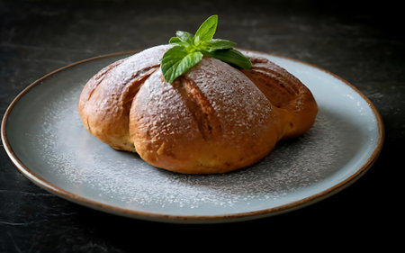 Capture the essence of Sweetbread in a mouthwatering food photography shotの素材