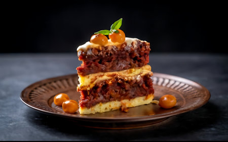 Capture the essence of Sakotis in a mouthwatering food photography shotの素材