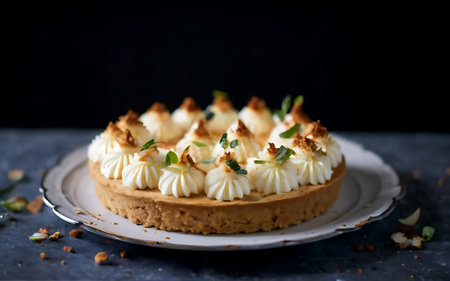 Capture the essence of Gizzada in a mouthwatering food photography shotの素材