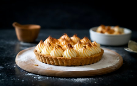 Capture the essence of Gizzada in a mouthwatering food photography shotの素材