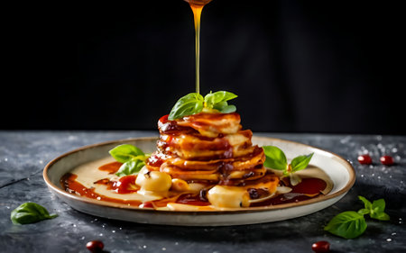 Capture the essence of Graffe Napoletane in a mouthwatering food photography shotの素材