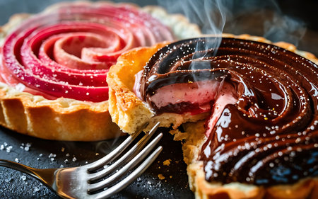Capture the essence of Pop Tarts in a mouthwatering food photography shotの素材