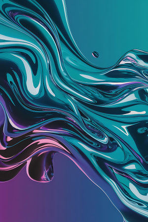 abstract background with blue and pink colorsの素材