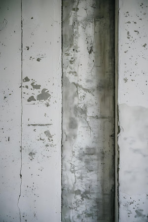 a wall with peeling paint and peelingの素材