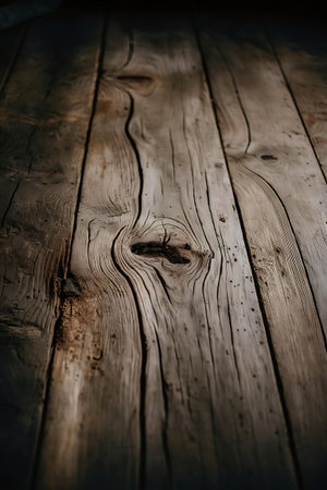 a close up of a wooden floorの素材
