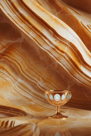 a gold ring with a white ope ope ope ope ope ope ope opの素材