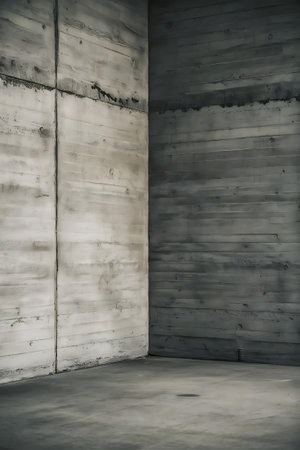 a room with a wooden wall and a chairの素材