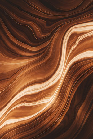 a brown and white swirl patternの素材