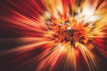 abstract background with red and yellow colorsの素材