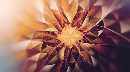 a close up of a star burstの素材