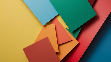 a colorful background with many different colored squaresの素材