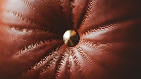 a close up of a leather chairの素材