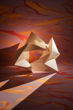 a white and orange objectの素材